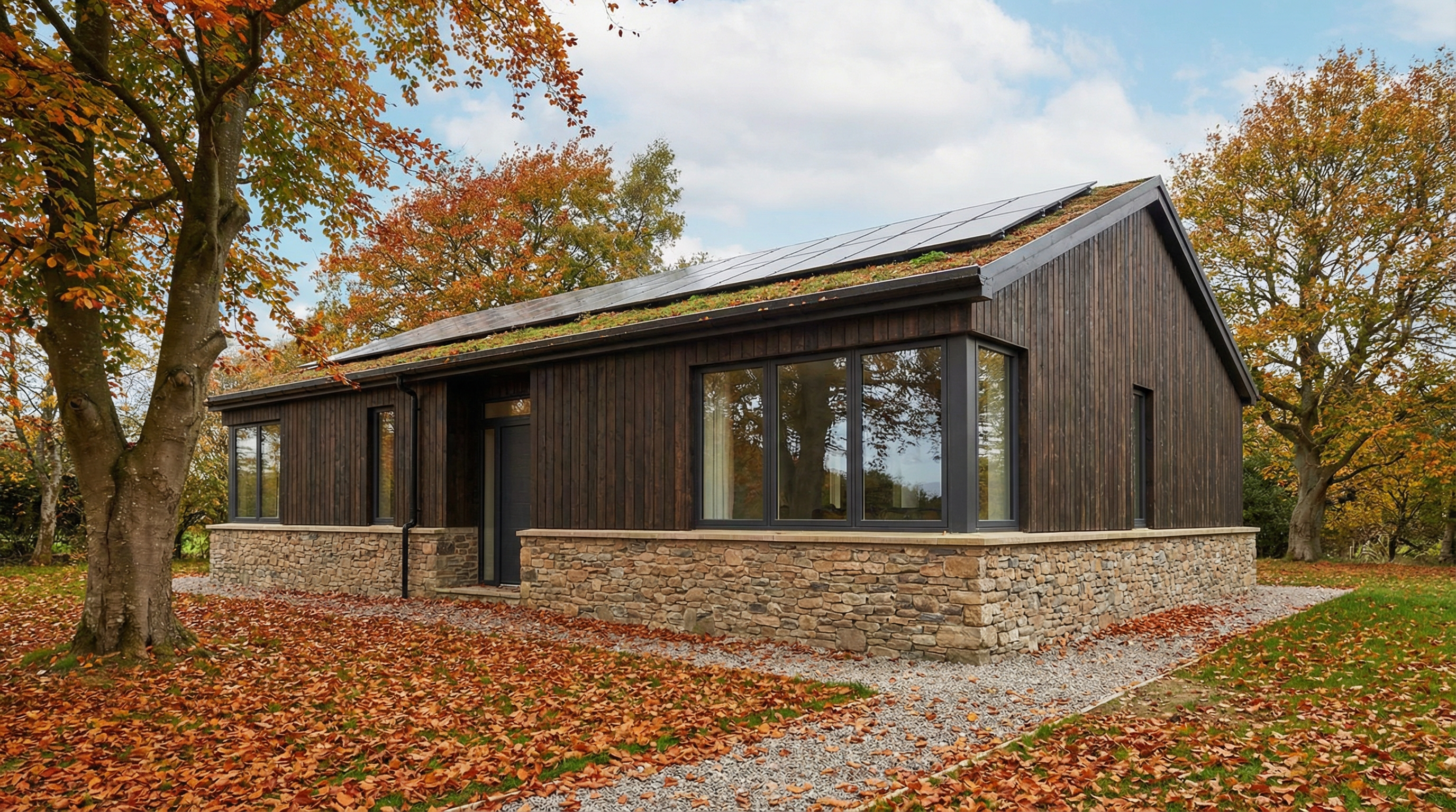 Energy efficient insulated home